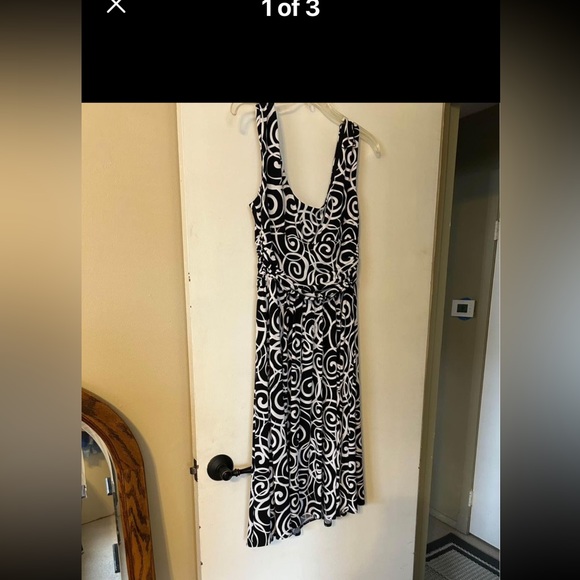 Black and white dress - Picture 2 of 2